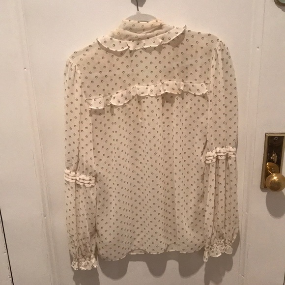 Max Studio Ruffle Blouse - Picture 2 of 2